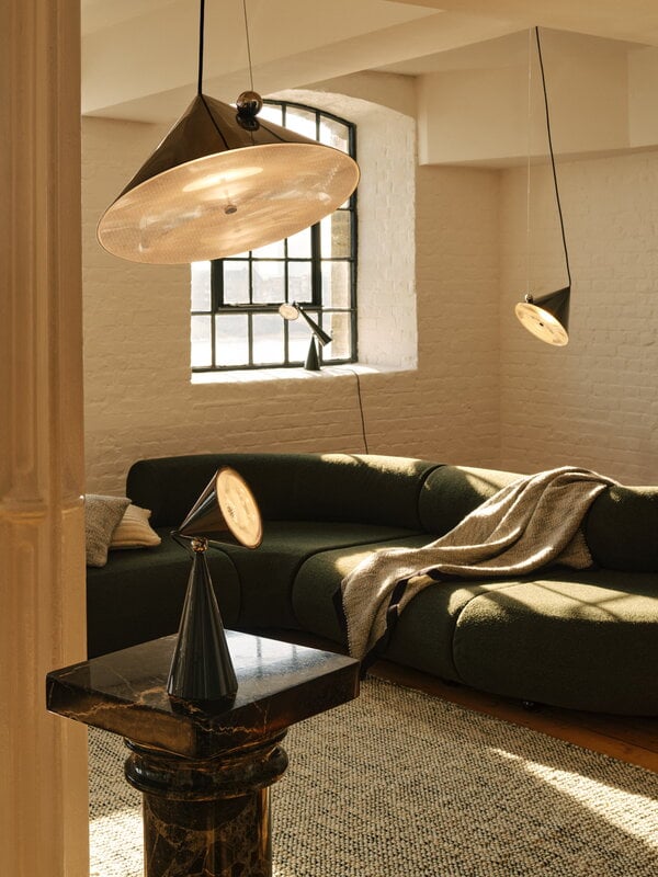 Tom Dixon Pose suspension, 25 cm, kelp, image décorative