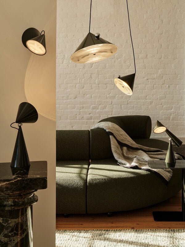 Tom Dixon Pose suspension, 25 cm, kelp, image décorative