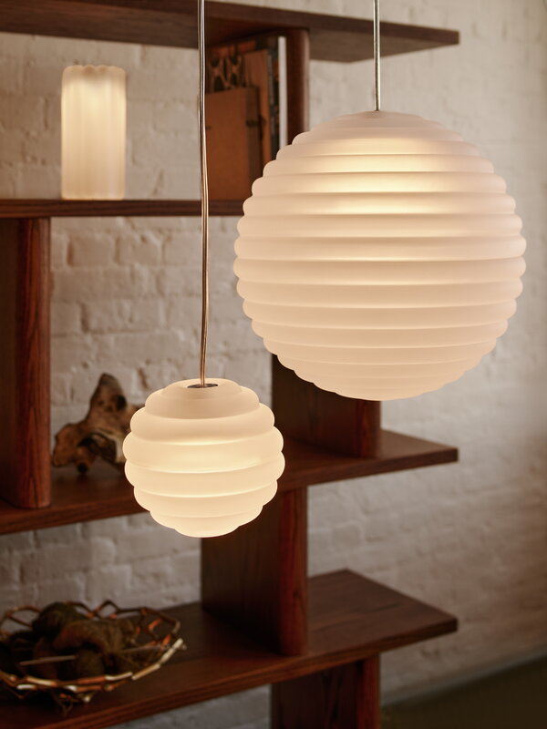 Tom Dixon Press Sphere LED lampadario, 2700K, satinato, immagine decorativa
