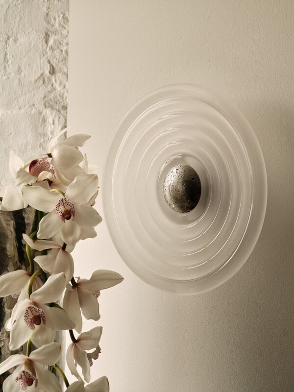Tom Dixon Press Surface LED wall lamp, 2700K, frosted, decoration image