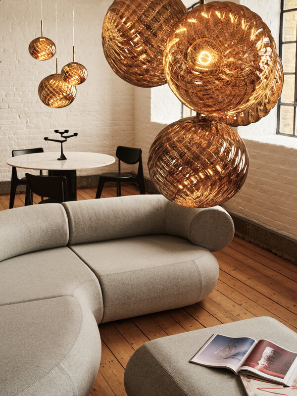 Tom Dixon Spin Mini candelabra, black, decoration image