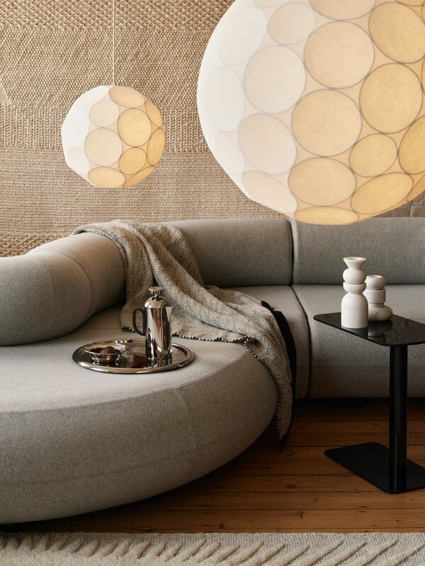 Tom Dixon Soft pendant, 60 cm, white, decoration image