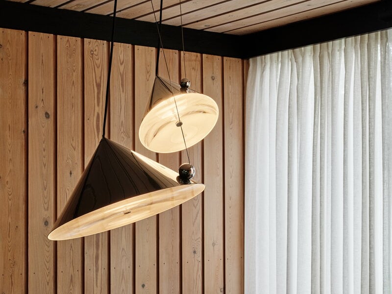 Tom Dixon Pose suspension, 25 cm, kelp, image décorative
