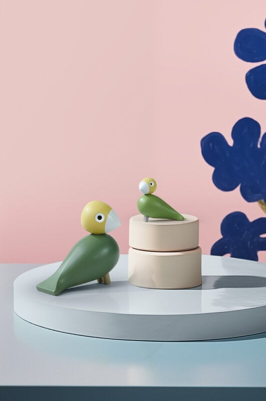 Kay Bojesen Denmark Songbird Liv & Lykke, green | Finnish Design Shop