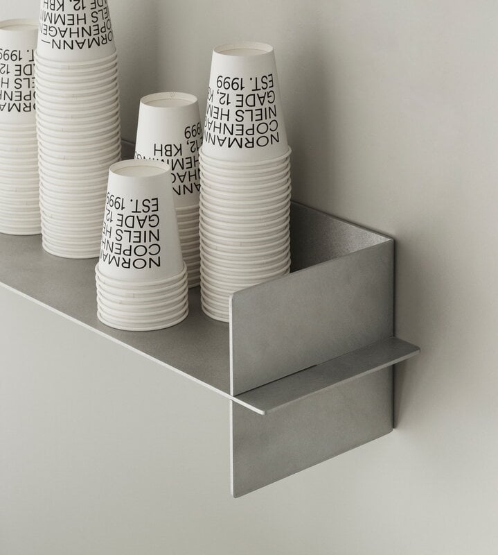 Normann Copenhagen Alu shelf, 80 cm, decoration image