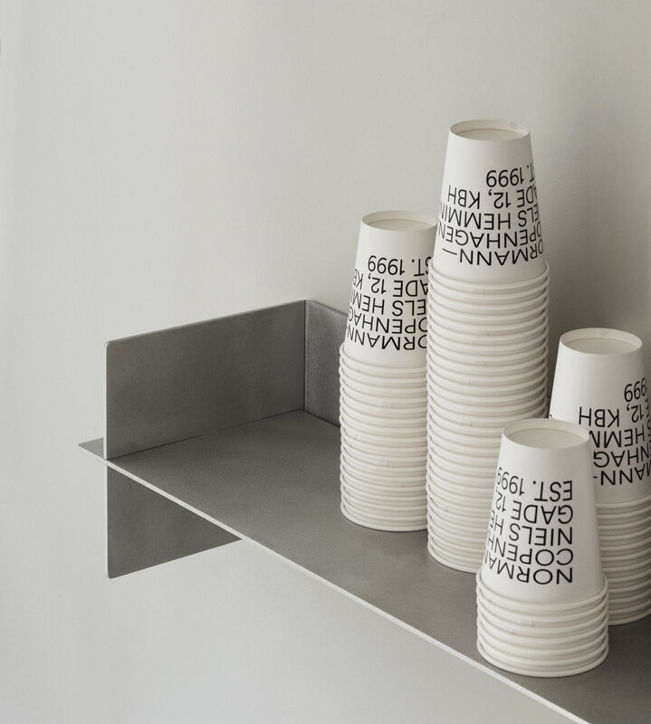Normann Copenhagen Alu shelf, 80 cm, decoration image