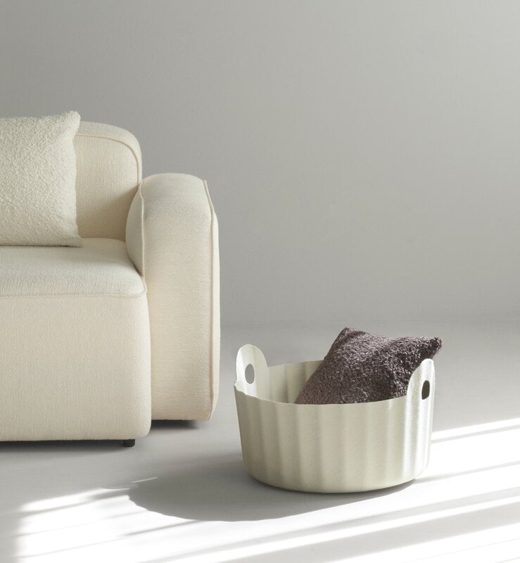 Normann Copenhagen Colu basket, cream, decoration image