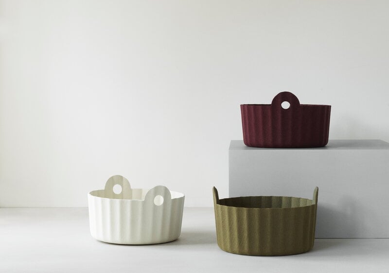 Normann Copenhagen Colu basket, olive, decoration image