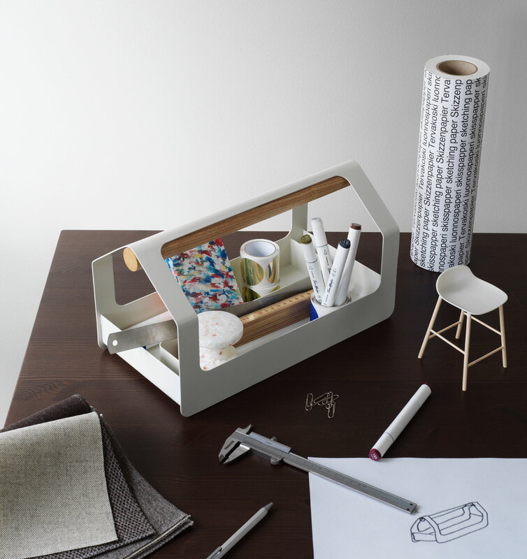 Normann Copenhagen Haus Toolbox, light grey, decoration image