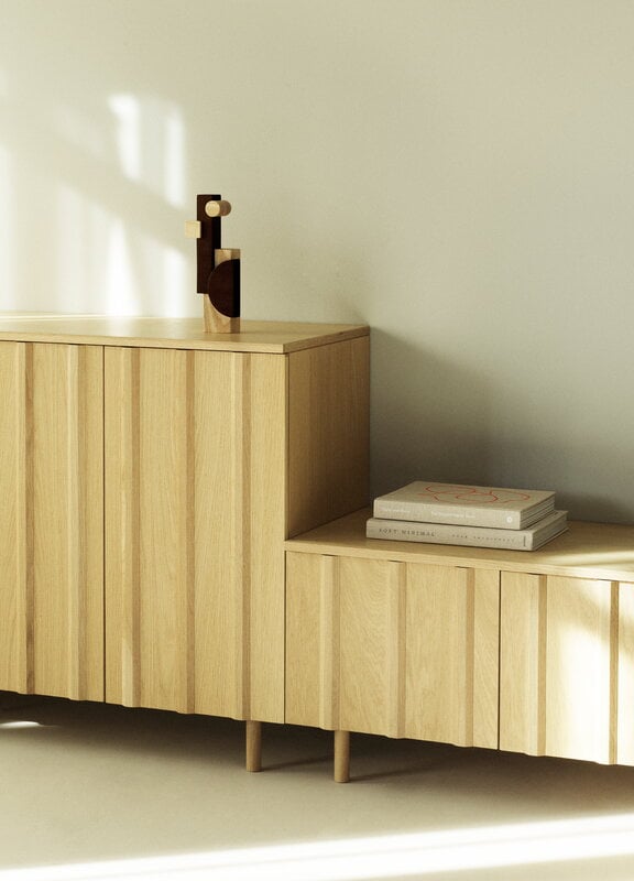Normann Copenhagen Join sculpture, small, ash - carbonized ash, decoration image