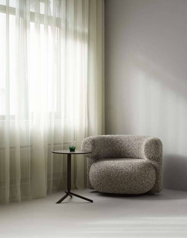 Normann Copenhagen Lift side table, dark brown, decoration image