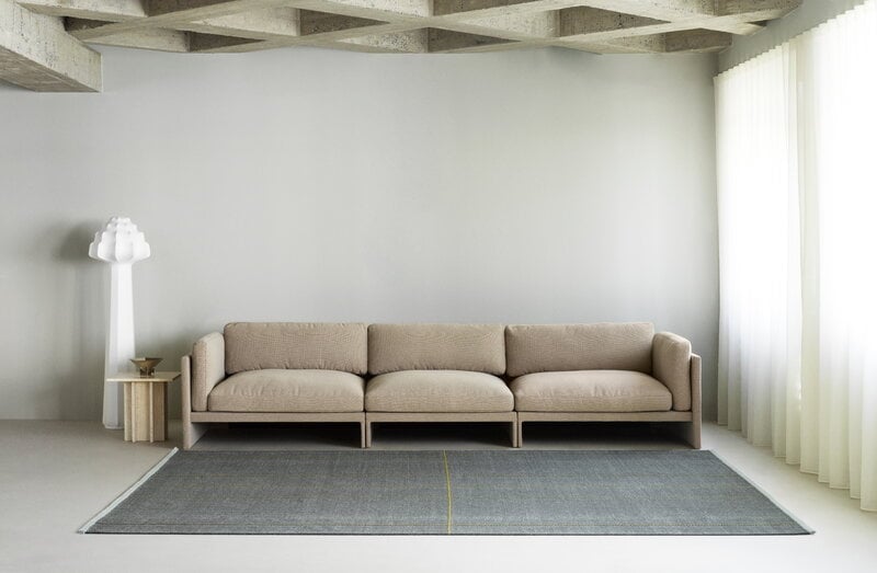 Normann Copenhagen Seam-Teppich, 200 x 300 cm, Blautöne, dekorationsbild