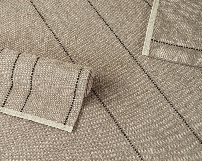 Normann Copenhagen Seam matto, 80 x 250 cm, harmaa, sisustuskuva