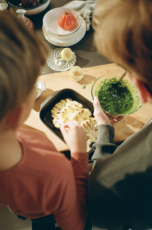 Rosendahl Cook with Love ovenproof dish, 34 x 21,5 cm, grey, decoration image