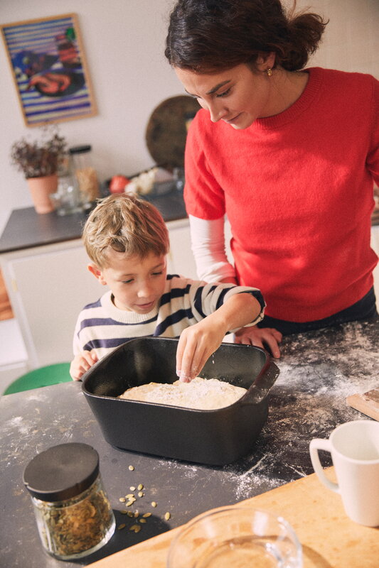 Rosendahl Bake’n Roast gryta, 5,0 L, grå, dekorationsbild