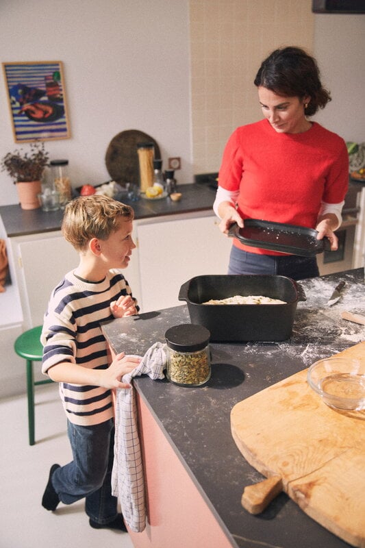 Rosendahl Bake’n Roast gryta, 5,0 L, grå, dekorationsbild