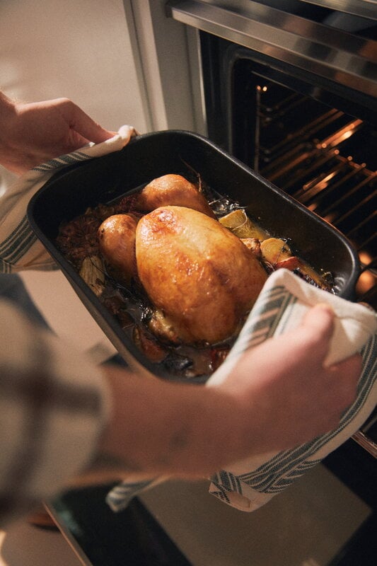 Rosendahl Bake’n Roast gryta, 5,0 L, grå, dekorationsbild