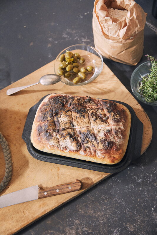Rosendahl Bake’n Roast gryta, 5,0 L, grå, dekorationsbild