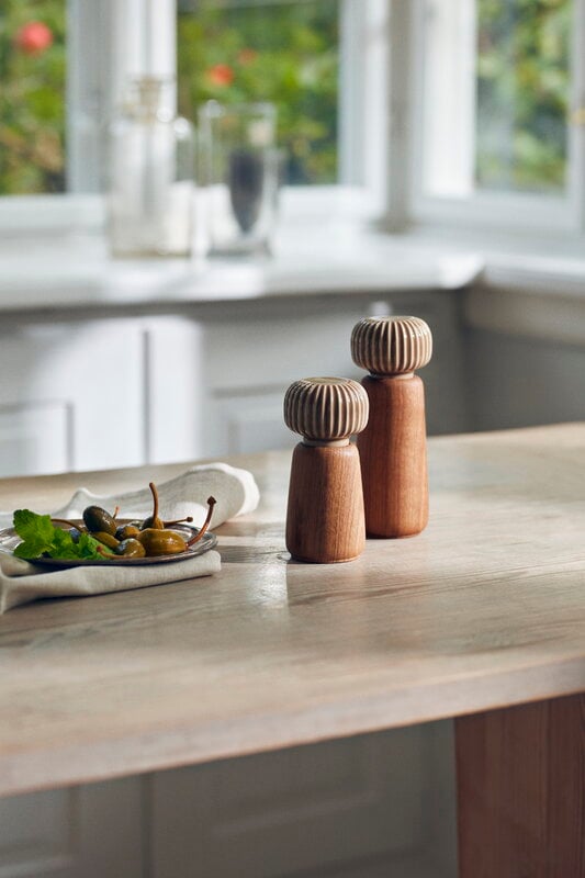Kähler Hammershøi molinillo, 14 cm, marrón, imagen de decoración