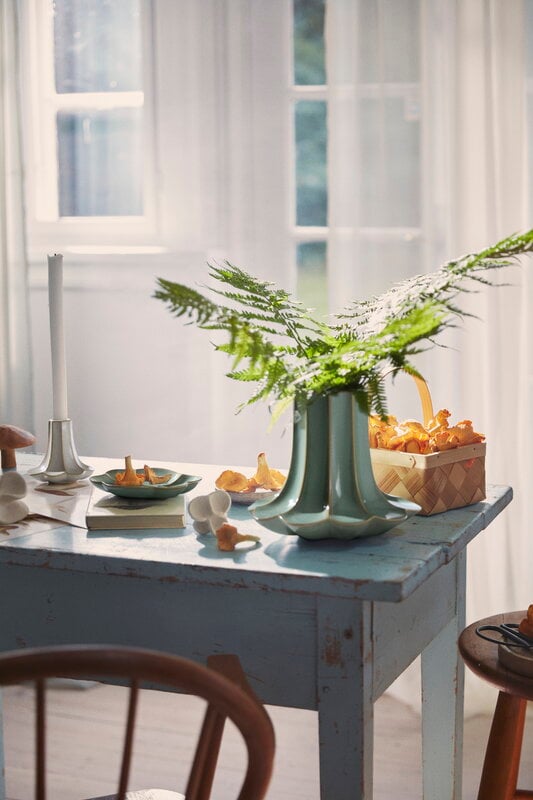 Kähler Vaso Kantarel, 20,5 cm, verde, immagine decorativa