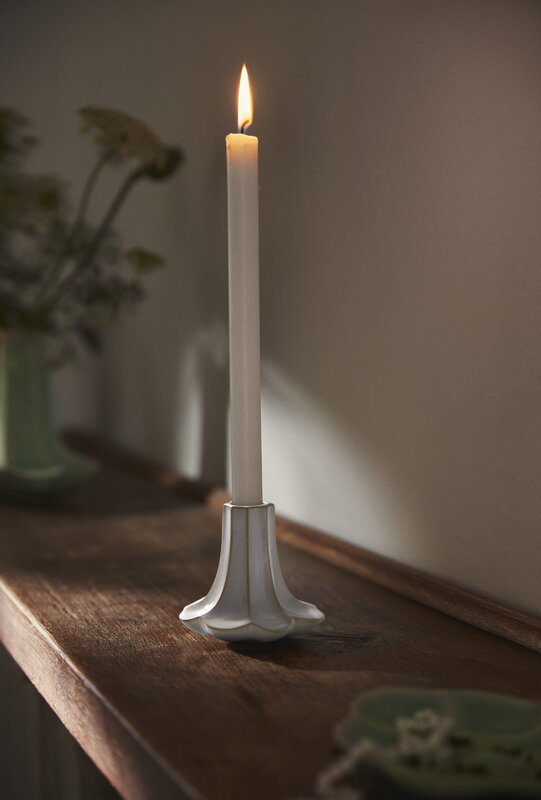 Kähler Kantarel candle holder, 10 cm, sand, view 9