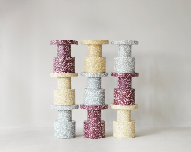 Normann Copenhagen Bit jakkara, viininpunainen, näkymä 3