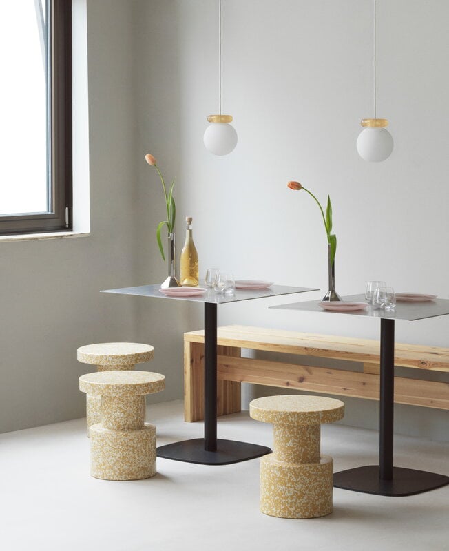 Normann Copenhagen Bit jakkara, sinappi, näkymä 3