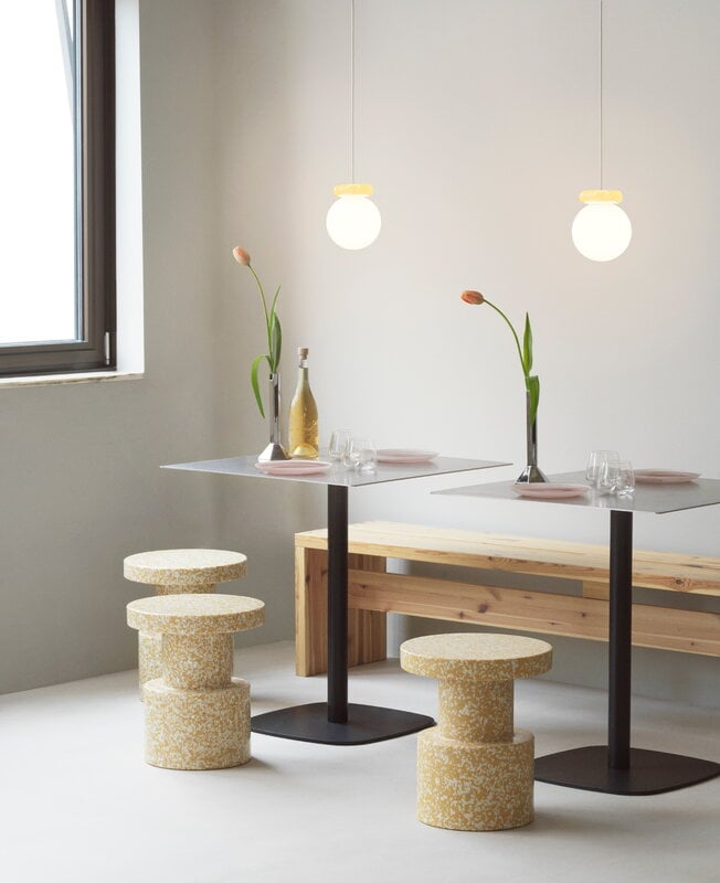 Normann Copenhagen Bit jakkara, sinappi, näkymä 2