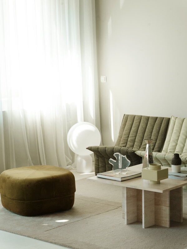 Normann Copenhagen Circus pouf, large, moss, view 5