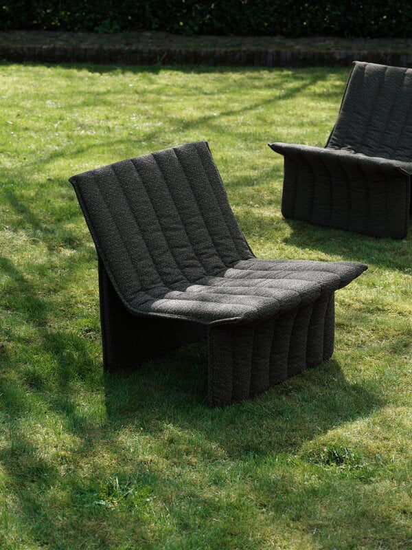 Normann Copenhagen Limit lounge chair, outdoor, Wander J616 Etna, view 5