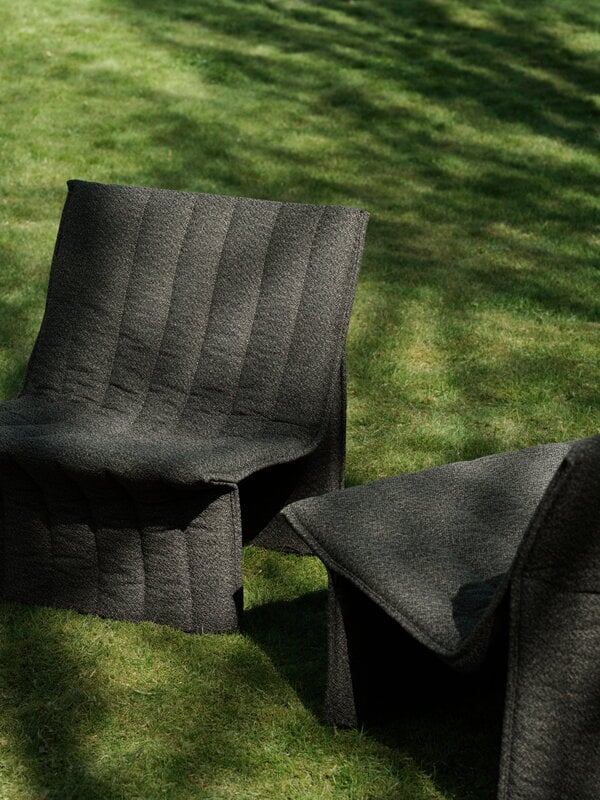 Normann Copenhagen Limit lounge chair, outdoor, Wander J616 Etna, view 8