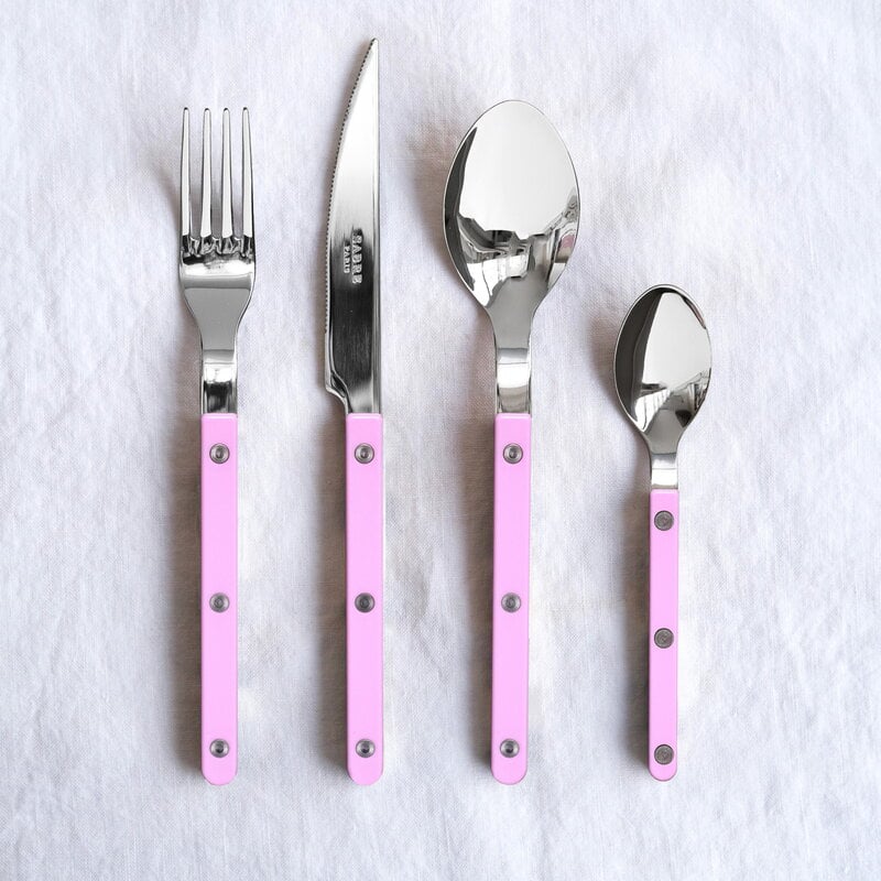 Sabre Paris Bistrot Solid soup spoon, pink | Finnish Design Shop