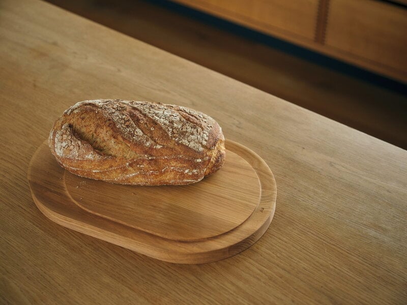 Ro Collection Oak Board no. 63 cutting board, large, natural, decoration image