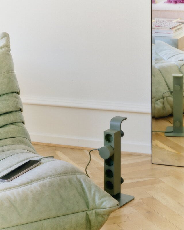 Pedestal Power Beam, mossy green, decoration image