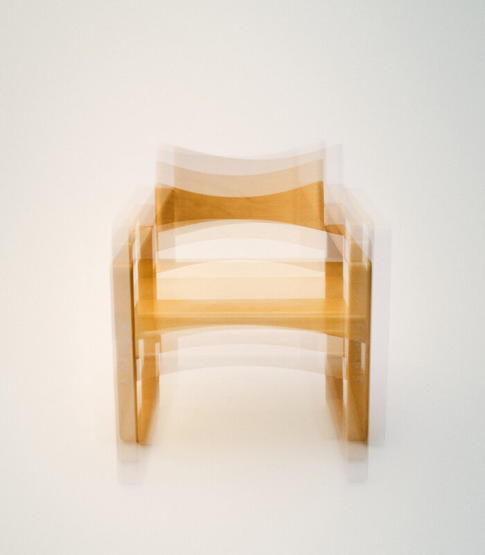 Verpan Fauteuil Series 270 F, teinté miel, image décorative