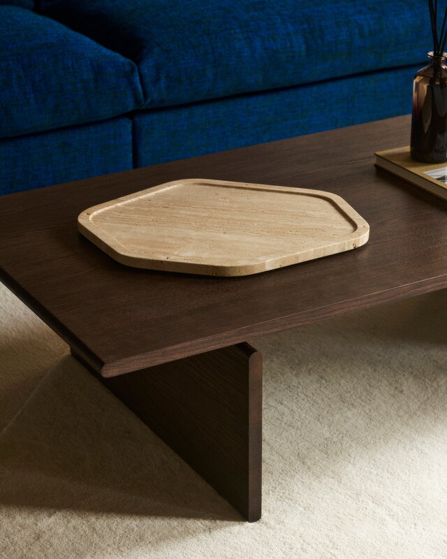FORMARKIVET Nomen coffee table, 150 x 70 cm, dark stained oak, view 6