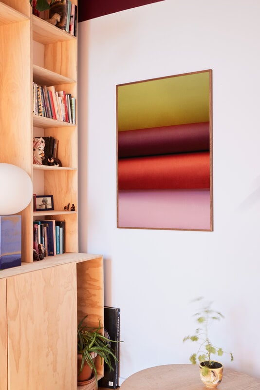 Paper Collective Paper Curves - Warm 02 poster, decoration image