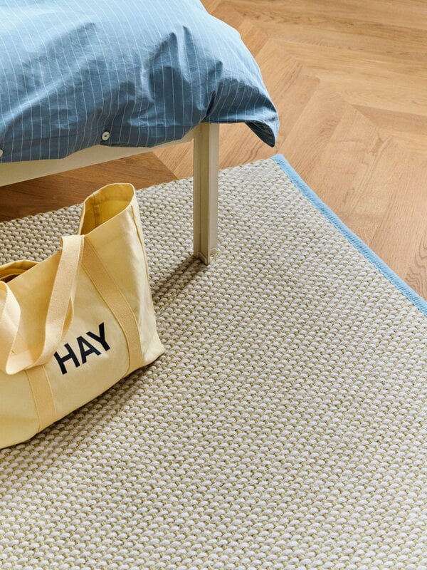 HAY 3 Colour rug, soft turquoise, decoration image