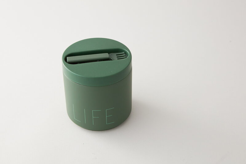 Travel thermo lunch box, large, green Finnish Design Shop