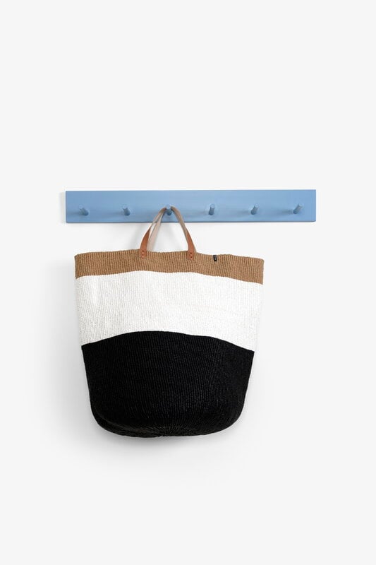 Mifuko Kiondo basket with handles, XL, duo black, view 5