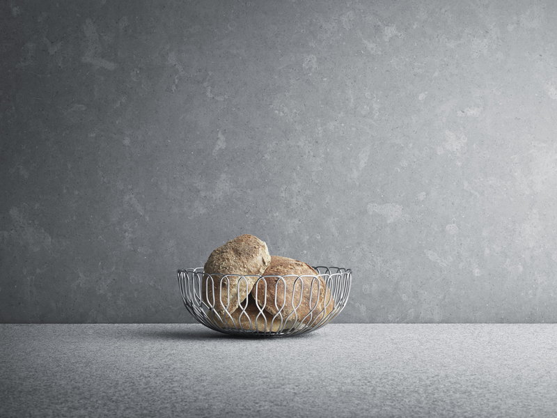 食器   ALFREDO Alfredo decorative metal bread basket | Georg Jensen