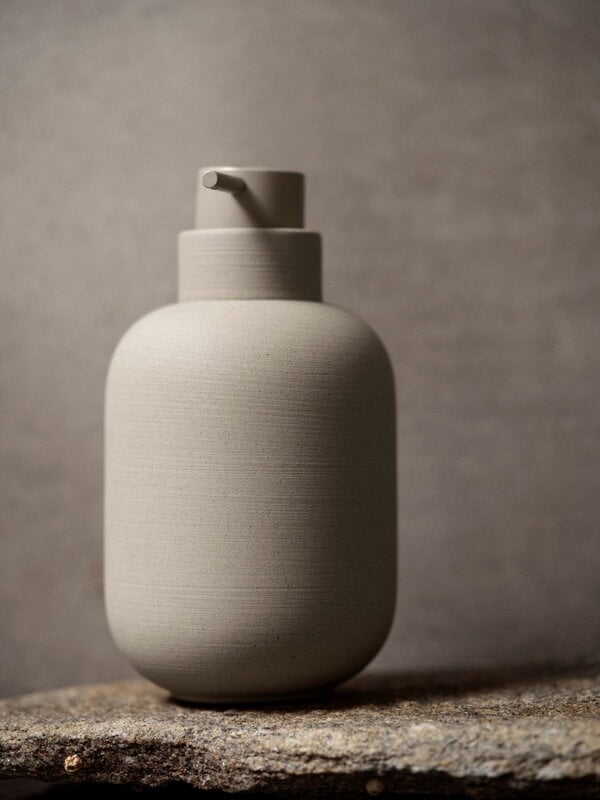 Zone Denmark Sensu soap dispenser, taupe, view 4