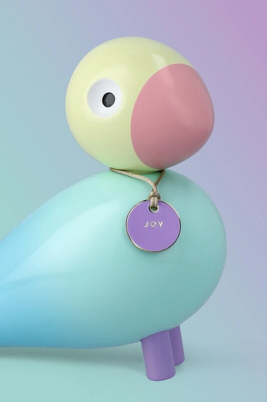 Kay Bojesen Denmark Story Bird Joy, aqua, decoration image