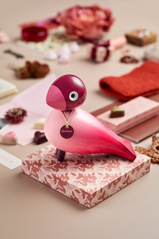 Kay Bojesen Denmark Story Bird Passion, pink, decoration image