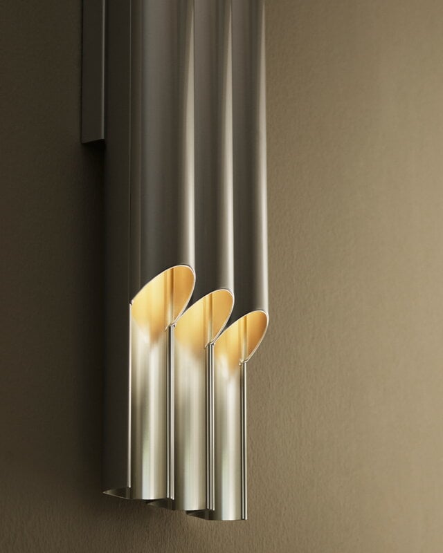 LYFA Pan 50 III wall lamp, aluminium, decoration image
