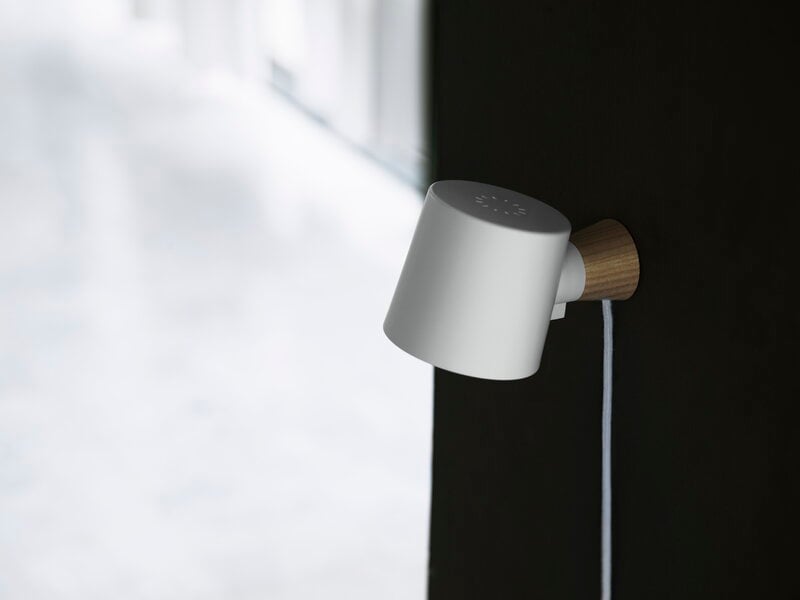 Normann Copenhagen Rise wall lamp, white, decoration image