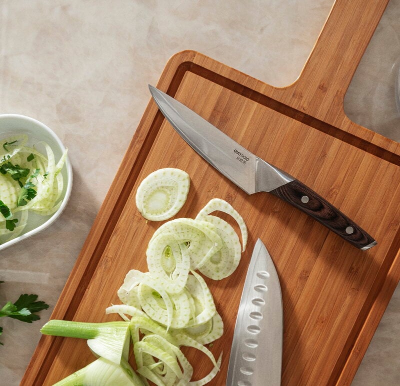 Eva Solo Nordic Kitchen Gemüsemesser, 13 cm, braun - Stahl, dekorationsbild