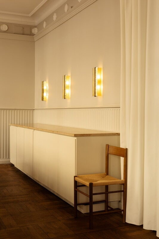 LYFA Ryff wall lamp, brass, decoration image