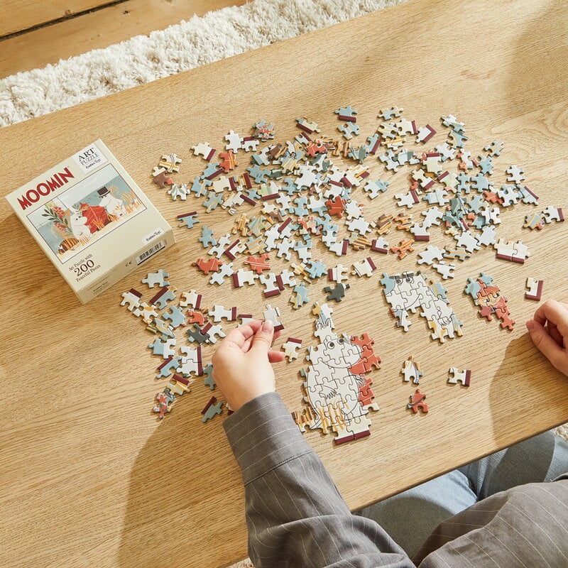 Barbo Toys Moomin Art Puzzle, 200 pezzi, rosso, vista 8