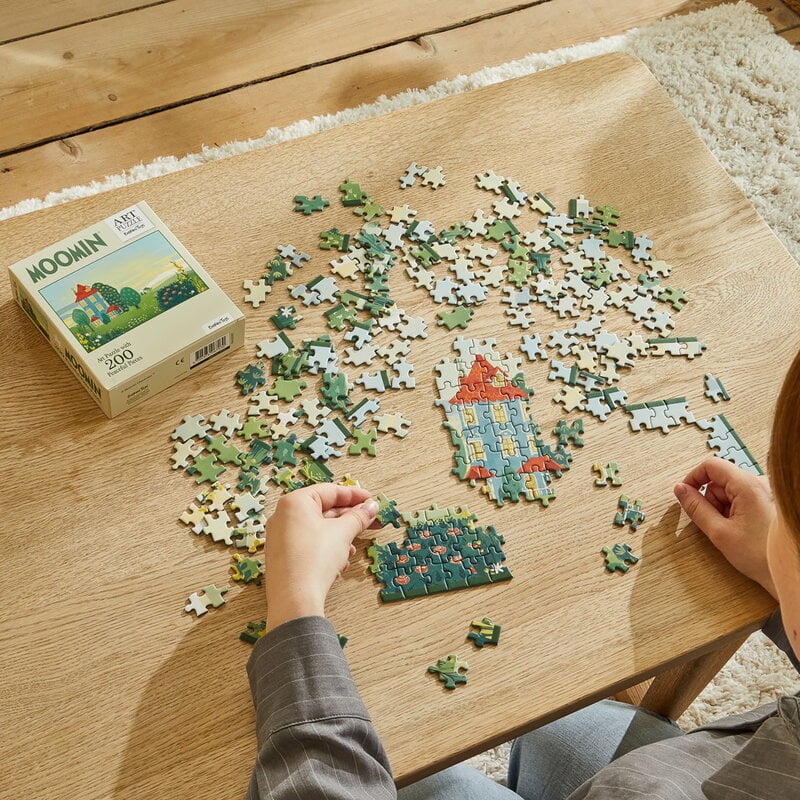 Barbo Toys Moomin Art Puzzle, 200 pcs, green, view 6